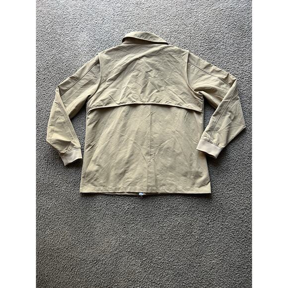 Nike Repel Player Mens Large Golf Water Repellent Jacket Beige BV0386 - Picture 7 of 7